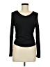 Unbranded Black Long Sleeve T-Shirt Size M - photo 1