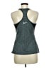 Nike 100% Polyester Gray Active Tank Size M - photo 2