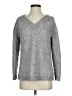 Theory Tweed Gray Silver Pullover Sweater Size S - photo 1
