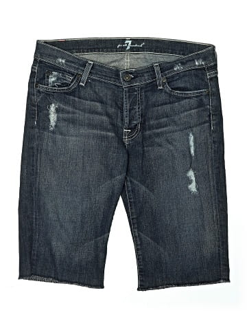 7 For All Mankind Denim Shorts (view 1)