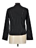 And 100% Polyester Stripes Black Blazer Size 12 - photo 2