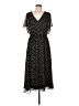 DKNY 100% Polyester Polka Dots Black Cocktail Dress Size 7 - photo 1