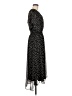 DKNY 100% Polyester Polka Dots Black Cocktail Dress Size 7 - photo 4
