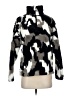 Eddie Bauer 100% Polyester Animal Print Black Turtleneck Sweater Size S - photo 1