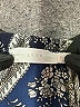 Lush 100% Polyester Paisley Blue Casual Dress Size M - photo 7