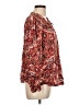 Jessica Simpson 100% Viscose Red Long Sleeve Blouse Size L - photo 4