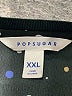POPSUGAR Stars Black Long Sleeve Blouse Size XXL - photo 4