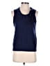Prada 100% Cashmere Blue Sleeveless Top Size EU (IT) 46 / US 10 - photo 1