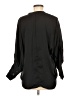 Poetry 100% Polyester Black 3/4 Sleeve Blouse Size 6 - photo 2