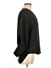 Poetry 100% Polyester Black 3/4 Sleeve Blouse Size 6 - photo 4