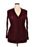 Unbranded Burgundy Cardigan Size XXL - photo 1