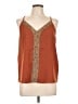Shein 100% Polyester Brown Sleeveless Blouse Size L - photo 1