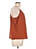 Shein 100% Polyester Brown Sleeveless Blouse Size L - photo 4