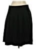 Theory Solid Black Casual Skirt Size 2 - photo 2