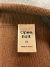 Open Edit Solid Brown Casual Skirt Size XL - photo 4