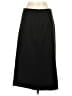 Banana Republic Solid Black Wool Skirt Size 4 (tall) - photo 2