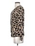 Gap Animal Print Brown Pullover Sweater Size S - photo 5