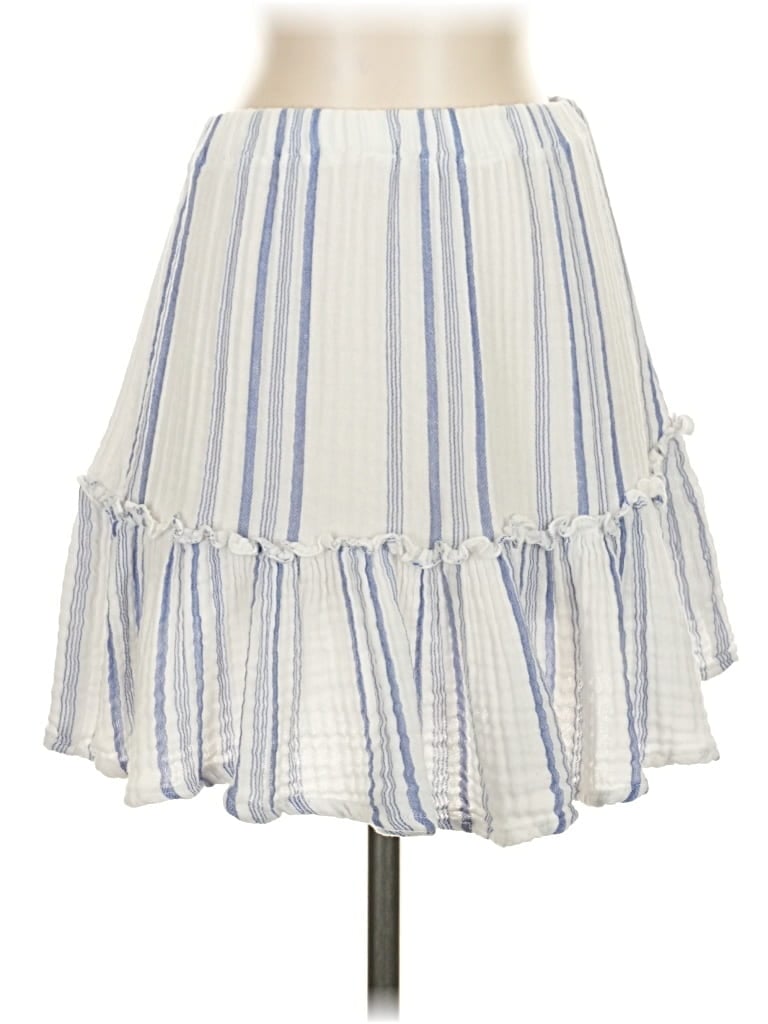 Pre-owned Red Haute Casual Skirt In White
