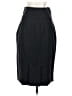 Classiques Entier Solid Black Wool Skirt Size 2 - photo 2