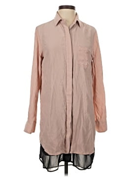 Rag & Bone Long Sleeve Silk Top