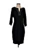 Chico's Solid Black Cocktail Dress Size Sm (0) - photo 1