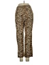Zara Animal Print Gold Casual Pants Size XS - photo 2