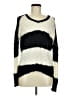 Elan 100% Acrylic Stripes Black Pullover Sweater Size S - photo 1