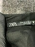Zara 100% Polyester Solid Black Casual Dress Size M - photo 4