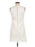 Aqua 100% Polyester Chevron-herringbone Ivory Cocktail Dress Size M - photo 2