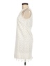 Aqua 100% Polyester Chevron-herringbone Ivory Cocktail Dress Size M - photo 5