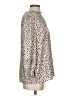 Unbranded Polka Dots Animal Print Ivory Long Sleeve Blouse Size S - photo 4