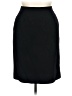 Woolmark 100% Wool Solid Black Wool Skirt Size 14 (petite) - photo 1