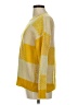Cyrus Checkered-gingham Yellow Pullover Sweater Size M - photo 5