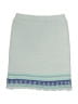 Freshly Picked Chevron-herringbone Green Blue Skirt Size 12 - 14 - photo 1