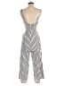 Privacy Please Stripes Ivory Black Jumpsuit Size S - photo 2