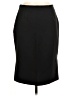 French Connection 100% Polyester Solid Black Formal Skirt Size 8 - photo 2