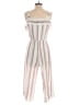 Sienna Sky 100% Rayon Stripes White Ivory Jumpsuit Size S - photo 2