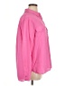 Zara Solid Pink Long Sleeve Button-Down Shirt Size XL - photo 4
