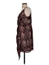 BCBGMAXAZRIA 100% Polyester Animal Print Brown Cocktail Dress Size S - photo 5