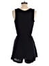 Aqua 100% Rayon Solid Black Romper Size XS - photo 2