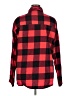 H&M 100% Cotton Plaid Red Long Sleeve Button-Down Shirt Size XL - photo 2