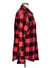H&M 100% Cotton Plaid Red Long Sleeve Button-Down Shirt Size XL - photo 4