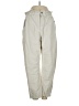 Zara Solid Ivory Cargo Pants Size 4 - photo 1