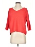 Pull&Bear Orange Pullover Sweater Size 4 - 6 - photo 1
