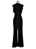 Bebe Solid Black Jumpsuit Size 0 - photo 2