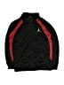Air Jordan 100% Polyester Black Zip Up Hoodie Size 6 - photo 1