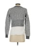 Madewell Houndstooth Silver Pullover Sweater Size XS - photo 2
