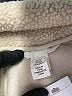 H&M 100% Polyester Solid Ivory Faux Fur Jacket Size XS - photo 6