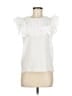 Veronica Beard White Sleeveless Blouse Size 8 - photo 1