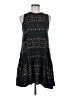 Papillon Argyle Teal Blue Casual Dress Size M - photo 1